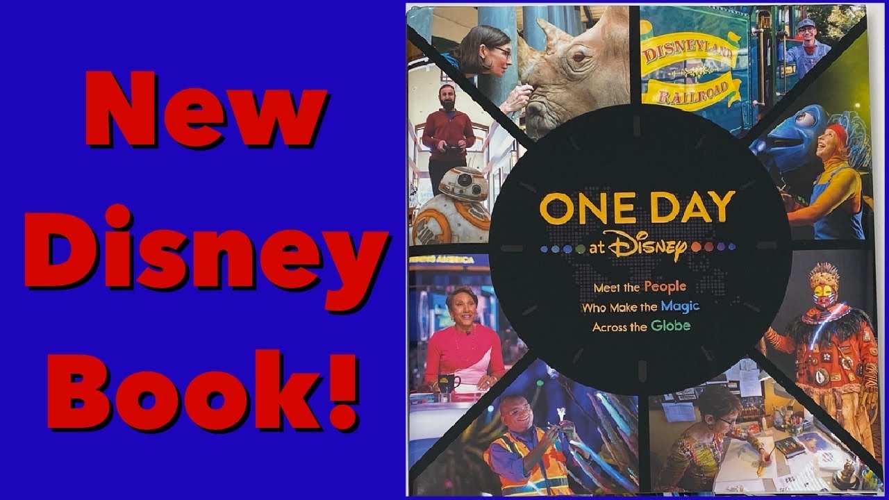 レアな洋書】One Day at Disney One Day at Disney: Brandon, Pam
