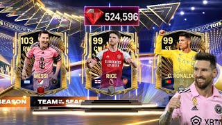 UTOTS MESSI 103 OVR LUCK! INSANE UTOTS PACK OPENING | MAKING EASY COINS | FC MOBILE TEAM GAMEPLAY