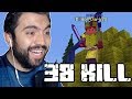 2 KİŞİ 38 KILL ZORLU OYUN !!! | Minecraft: BED WARS