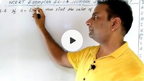 Class-9 NCERT Exemplar Ex-1.4 Q4 Maths || Number System