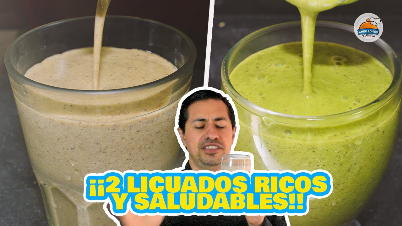 Licuados saludables para desayunar, para cenar y bajar de peso