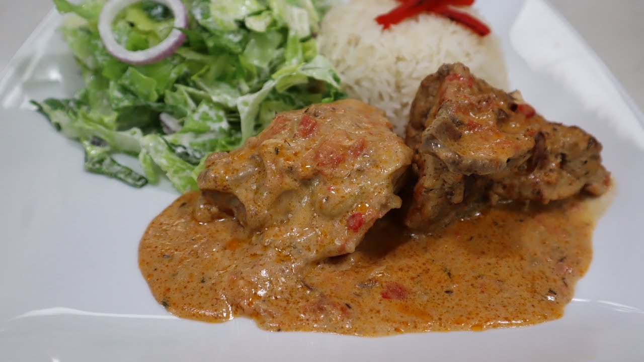 Pollo en Crema  Guatemalteco.