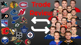 NHL Trade Deadline Recap!!! NHL Trade(s) Review