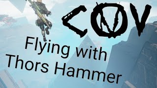 Flying in Borderlands3 with Thor's Hammer