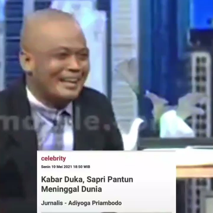 story wa 30detik bang sapri pantun meninggal dunia!!