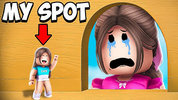 Hiding in IMPOSSIBLE SPOTS in Roblox SHRINK Hide & Seek!