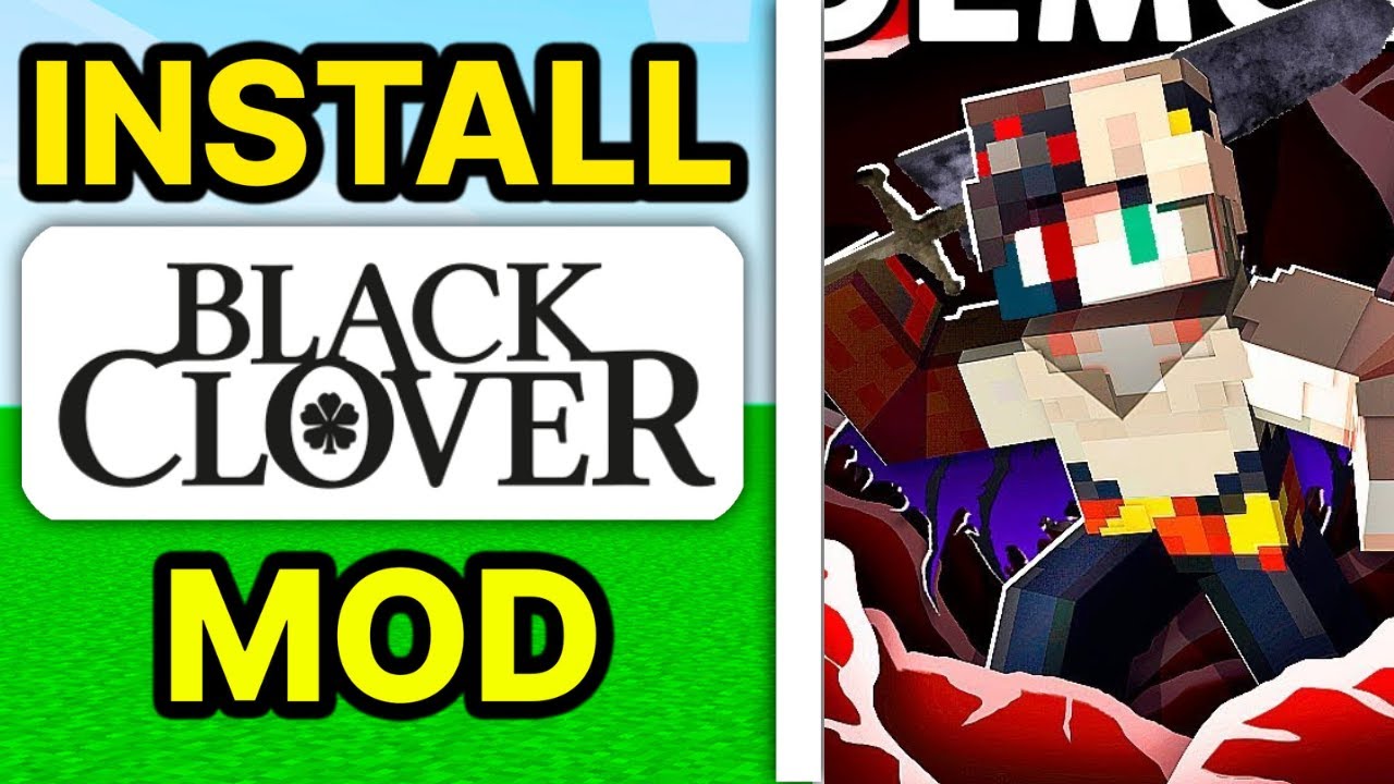 How To Download Black Clover Mod In Minecraft - YouTube