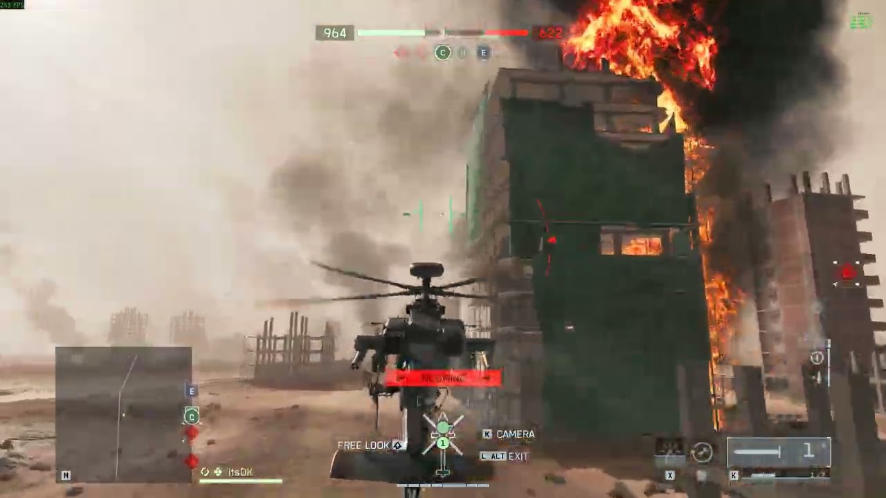 1rst time N00B LOBBY allows 50-1 ATTACK HELI