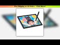 BOSTO BT-101A Portable Graphics Drawing Tablet 10.1 Inch IPS Screen Display with Finger Touch