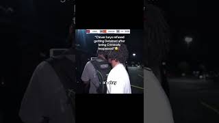 Clover boys refused getting detained at Walmart‼️😳🥀#shorts #fyp #viral #police #videoclips #clips