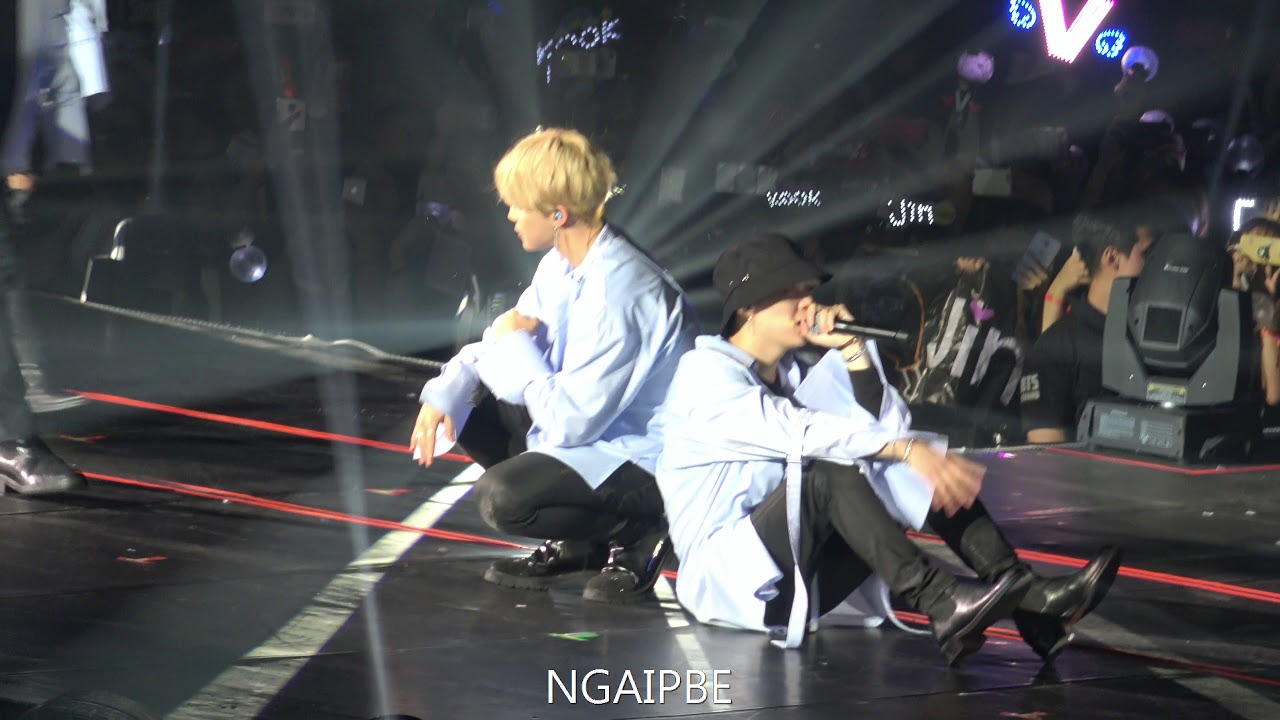 4K직캠 - Wings Macao - Spring Day (Suga Focus) - 171104