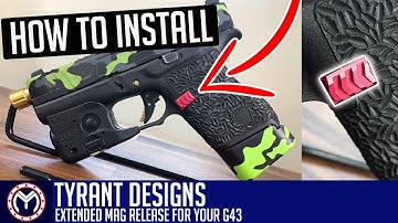 Tyrant CNC Magazine Release G43 | How To Install