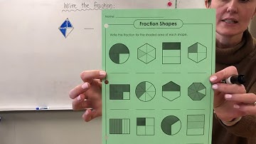 Fraction Shapes - Shaded Area