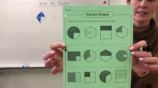 Fraction Shapes - Shaded Area