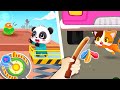 Little Panda Pet Care - Become a Pet Sitter And Decorate The House - Babybus Game Video