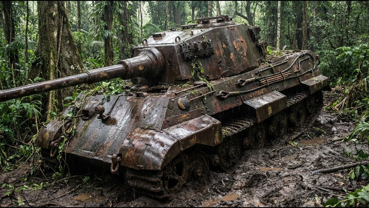 Restoring History: Abandoned WWII Tank Found in the Jungle 70 years After the War(ASMR Restoration)