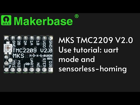 MKS TMC2209 Motor Driver with Heatsink — video 1 thumbnail