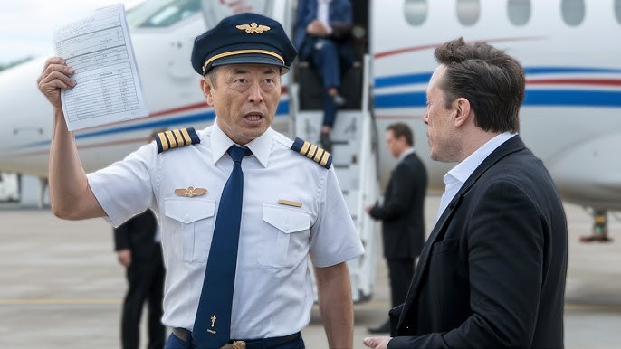 Elon Musk’s Pilot Refuses to Take-off After Seeing the Passenger List—What Happens Next Is Shocking