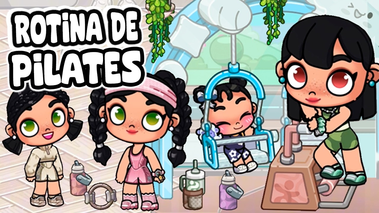 ROTINA NO NOVO PILATES | PAZU AVATAR WORLD ROTINAS E HISTÓRIAS