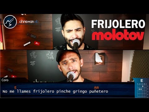 Frijolero MOLOTOV Cover Acustico | Christianvib Ft Niño Rock - YouTube