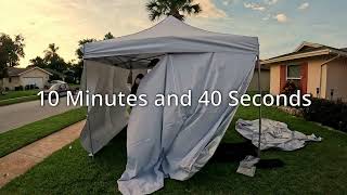 10'x10' Easy Pop Up Canopy Tent Commercial Instant Canopy