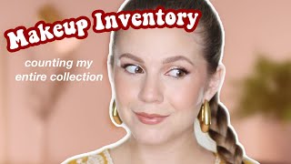 MAKEUP INVENTORY// How much makeup do I own now
