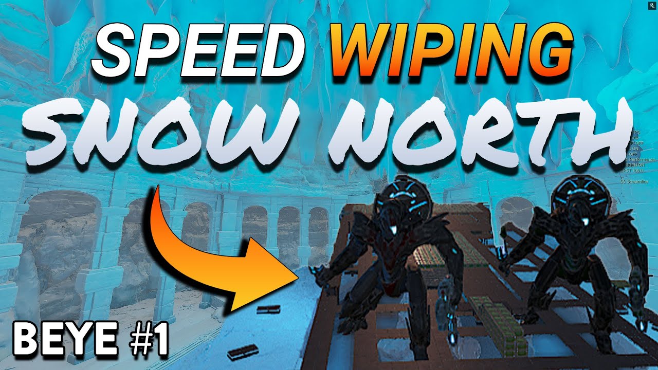 Domination #1 — Speed Wiping Snow North | ARK SmallTribes | BEYE 