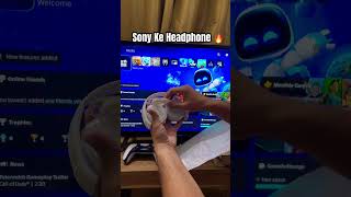 Sony Ke Headphone #gaming #ps5