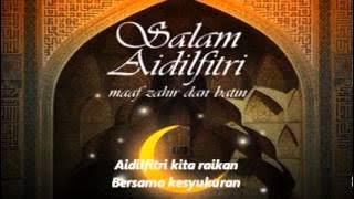 Ramlah Ram~Cahaya Aidilfitri   Lirik