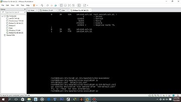 DEBIAN 9 - KONFIGURASI DNS DAN WEB SERVER