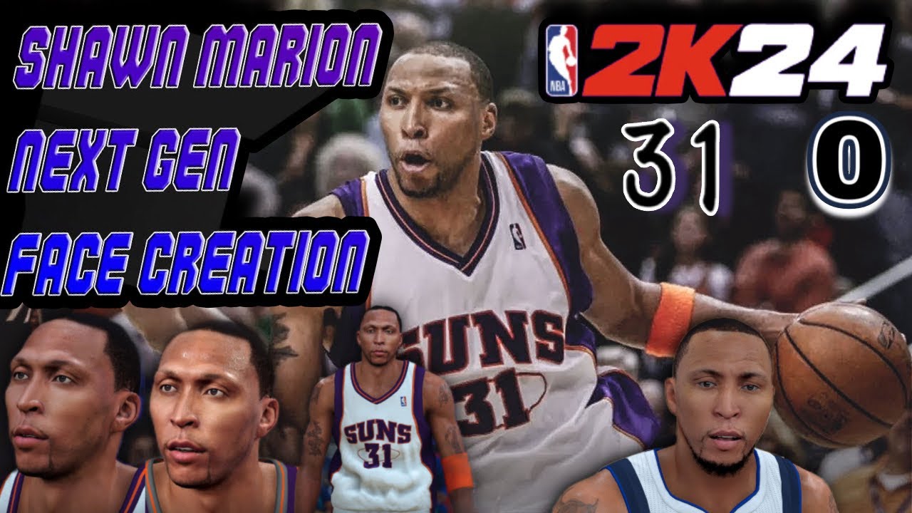 Shawn Marion Face Creation In 2K24 *BEST* Shawn Marion Face Creation In 2K (MOST ACCURATE