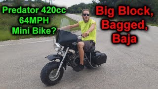 Predator 420cc Baja Warrior Build Part 3 Mini Harley?