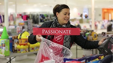 The Salvation Army Core Value:  Passionate
