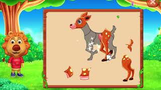 Jeux de Puzzle Apprendre Les Animaux -Jeux Educatif En Français screenshot 2