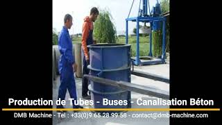 Pondeuse Pour Tube, Canalisation, Buse En Béton