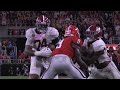 366-pounder Kadyn Proctor&#39;s CATCH AND RUN in Alabama&#39;s game at Georgia