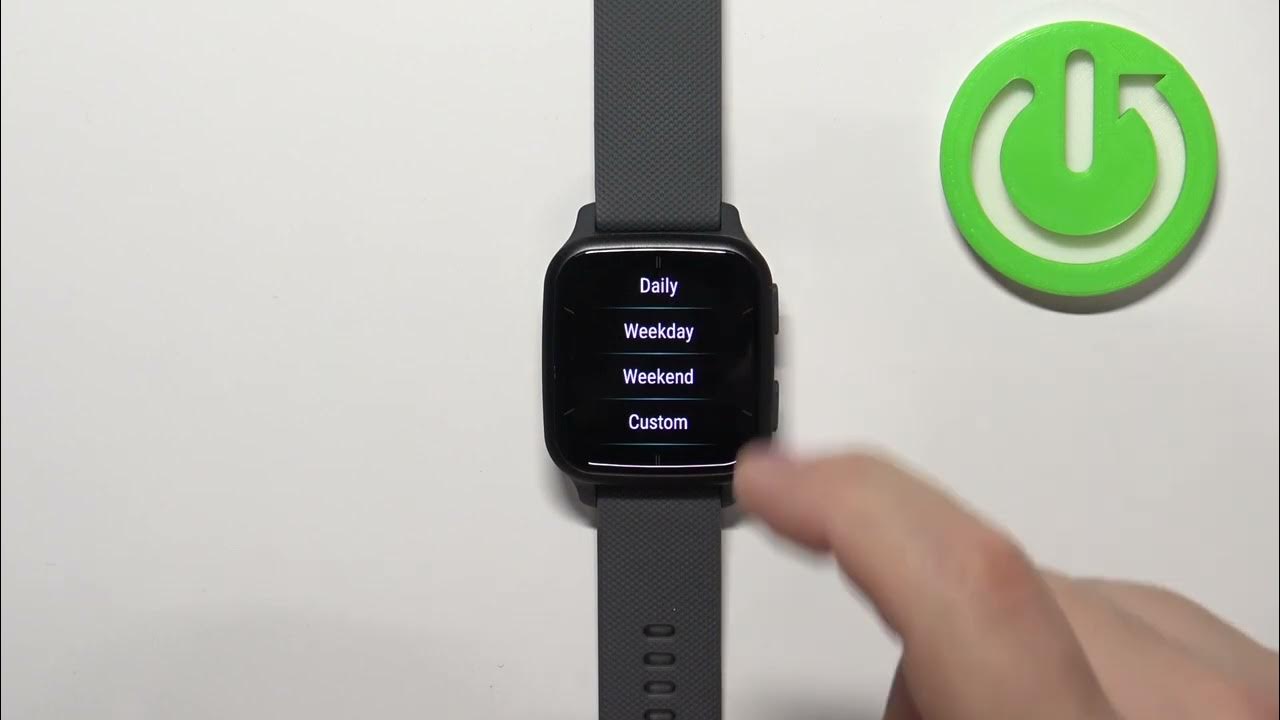 How to Set Alarm Clock on GARMIN Venu Sq 2 Turn On Multiple Alarms on