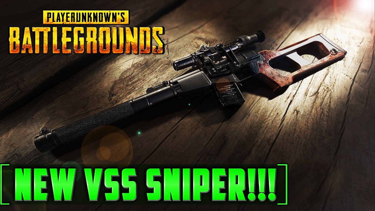 NEW RARE VSS SNIPER RIFLE  - Player Unknowns Battlegrounds UPDATE!