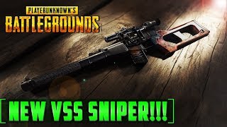 New Rare Vss Sniper Rifle - Player Unknowns Battlegrounds Update
