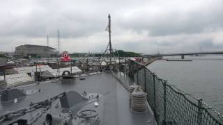 【第7回玉島ハーバーフェスティバル】海上自衛隊訓練支援艦「くろべ」乗船見学-5