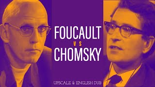 Classic Debate: Chomsky vs Foucault  -  on Human Nature (English Dubbed)