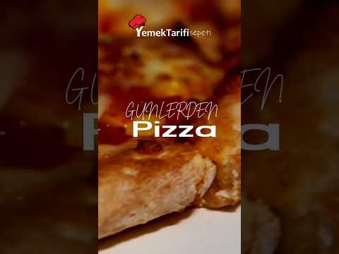 Bugün günlerden pizza günü ????????????️❤️ #pizza #shorts #yemek #tarif #tarifler