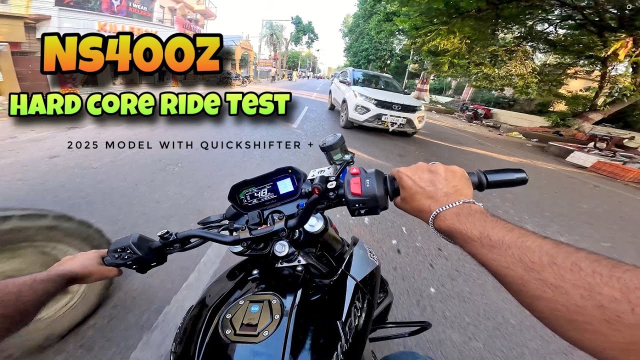 Ns400z Hard core Ride Test🔥| 2025 Ns400z | Rakko vlogs