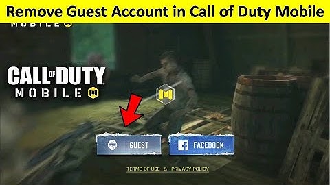 How to Remove Guest Account in Call of Duty Mobile in Android