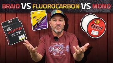 Braid vs Fluorocarbon vs Mono | Which Fishing Line Is Right For You?