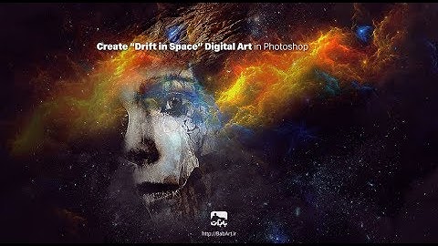 Create  Drift in Space  Digital Art in Photoshop