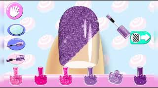 Make your nails pretty💅 💖💫|||Hello kitty nail salon|||#hellokittynailsalon #hellokitty #games