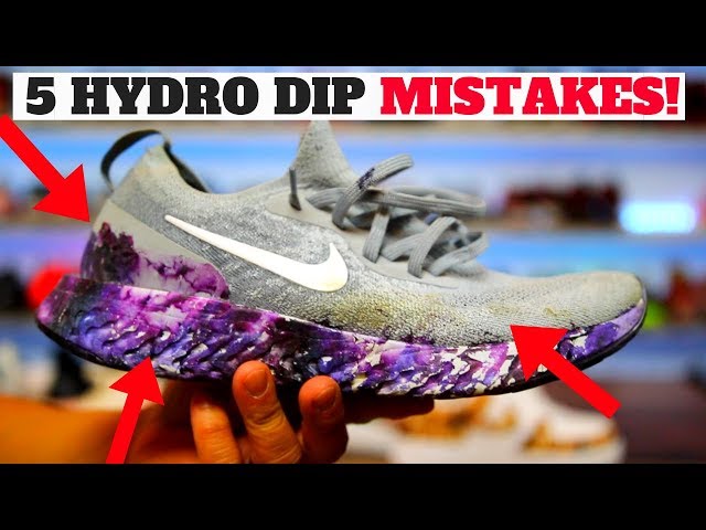 Share more than 77 hydro dipping shoes materials latest