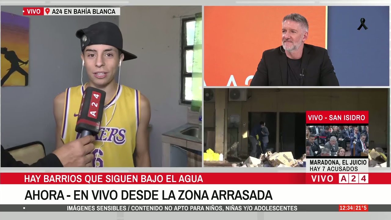Me enseñaron a ser así: la historia del joven peluquero que emociona a Bahía Blanca