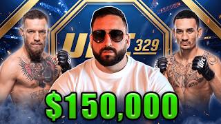 MCGREGOR is BACK and We're Going For $150k | UFC 329 Cycle Parlay screenshot 4